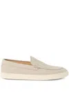 Brunello Cucinelli Men's Hybrid Venetian Suede Slip-ons