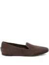 Brunello Cucinelli Suede Loafers In Brown