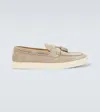 Brunello Cucinelli Suede Loafers In Avola