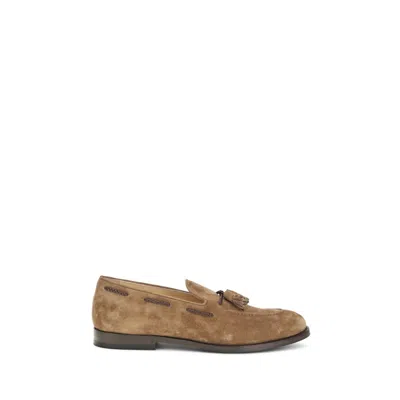 BRUNELLO CUCINELLI SUEDE LOAFERS