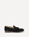 Brunello Cucinelli Suede Loafers In Black