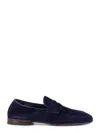 Brunello Cucinelli Suede Loafers In Blue