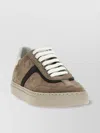 Brunello Cucinelli Suede Luxe Sneakers Rubber Sole