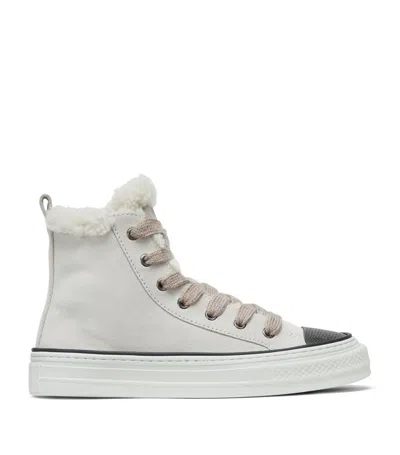Brunello Cucinelli Suede Monili-detail Sneakers In Neutrals