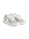 Brunello Cucinelli Suede-panelled Sneakers In Gray