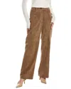 Brunello Cucinelli Pantalone Pelle In Brown