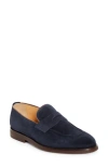 BRUNELLO CUCINELLI SUEDE PENNY LOAFER