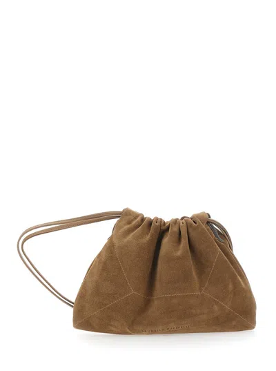 BRUNELLO CUCINELLI SUEDE POUCH