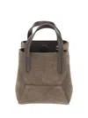 Brunello Cucinelli Suede Shoulder Bag