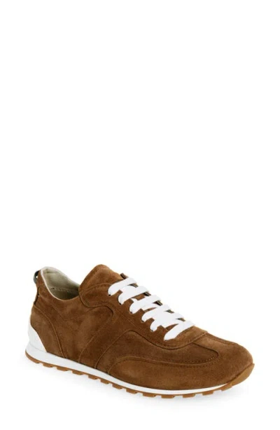Brunello Cucinelli Sneakers Woman Color Burgundy In Brown