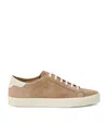 Brunello Cucinelli Leather Sneakers For Comfort In Brown