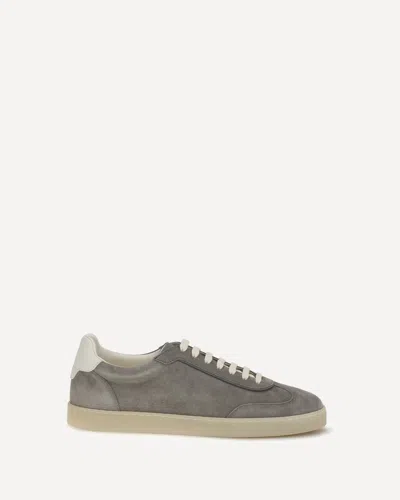 Brunello Cucinelli Suede Sneakers In Gray