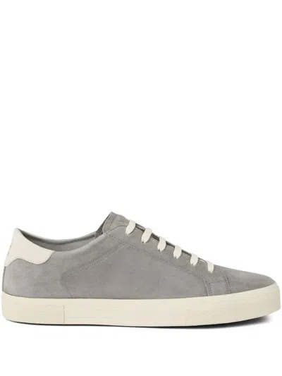 Brunello Cucinelli Suede Sneakers In Grey