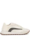 Brunello Cucinelli Beige Monile Sneakers In White