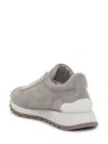 Brunello Cucinelli Monili-embellished Sneakers In Beige
