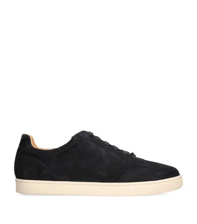 BRUNELLO CUCINELLI SUEDE T-TOE SNEAKERS