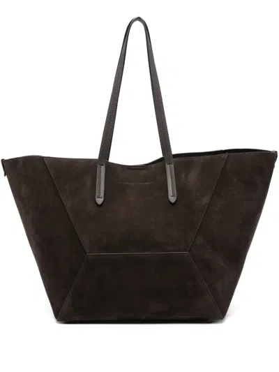 Brunello Cucinelli Suede Tote Bag
