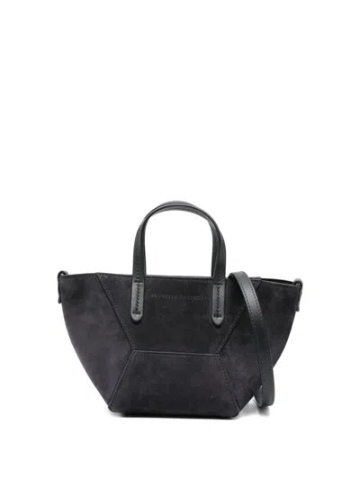 Brunello Cucinelli Suede Tote Bag