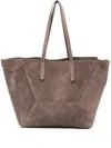 Brunello Cucinelli Suede Tote Bag