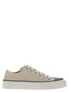 Brunello Cucinelli Slip-on Sneakers In Neutral