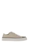 Brunello Cucinelli Woman Sneakers Taupe Size 8 Leather In Neutral