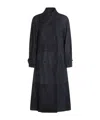 BRUNELLO CUCINELLI SUEDE TRENCH COAT