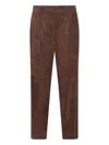 Brunello Cucinelli Trousers Front Pleats Belt Loops