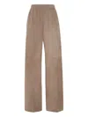 Brunello Cucinelli Loose Track Trousers In Brown