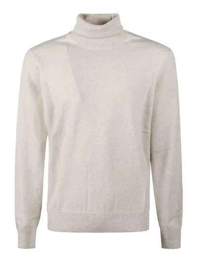 BRUNELLO CUCINELLI SUÉTER CON CUELLO ALTO - CAMEL