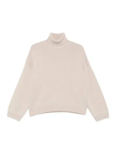 Brunello Cucinelli Cashmere Turtle-neck Sweater In Black