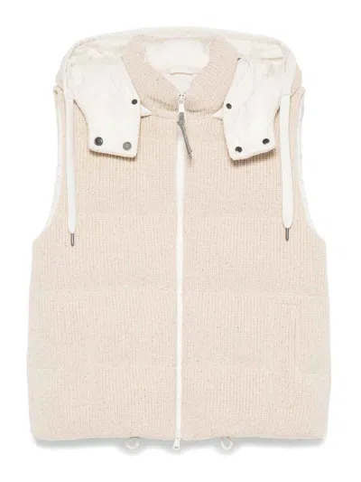 Brunello Cucinelli Suéter Con Escote Barco - Beis In Neutrals/gold