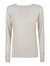 Brunello Cucinelli Pullover Cashmere In Light Grey