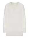 Brunello Cucinelli Cashmere V-neck Sweater In Nude