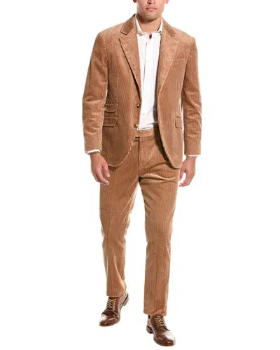 Brunello Cucinelli Suit In Brown