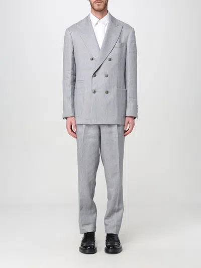 Brunello Cucinelli Suit  Men Color Grey