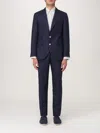 Brunello Cucinelli Suit  Men Color Navy In Blue