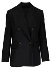 Brunello Cucinelli Suit-type Double Breastes Jacket In Black