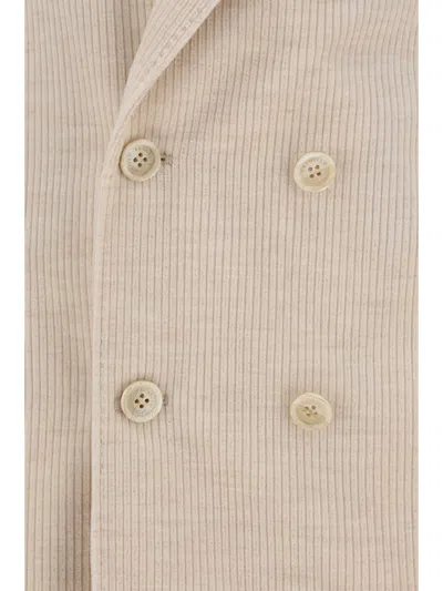 Brunello Cucinelli Suit-type Jacket In Neutral