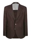 Brunello Cucinelli Suit-type Jacket In Brown