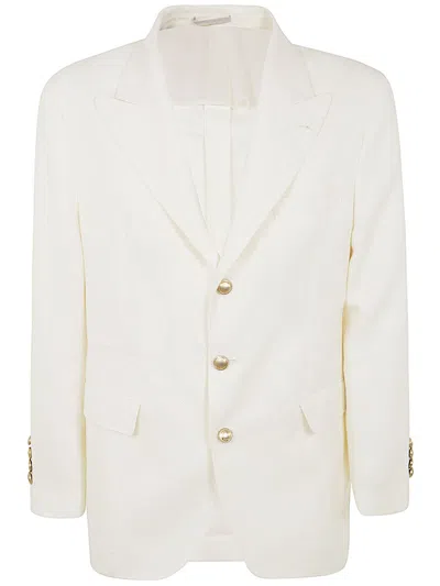 Brunello Cucinelli Suit Type Jacket In White