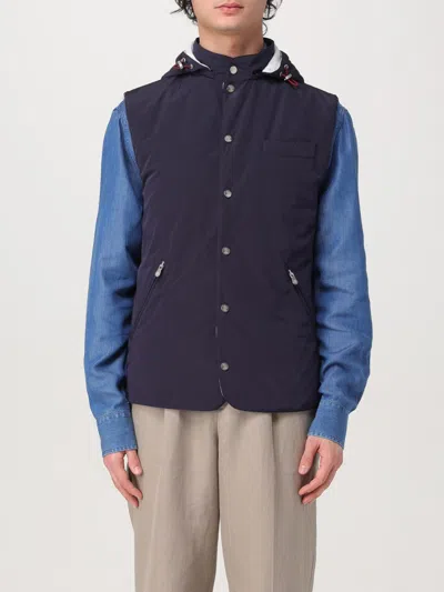 Brunello Cucinelli Suit Vest  Men Color Blue