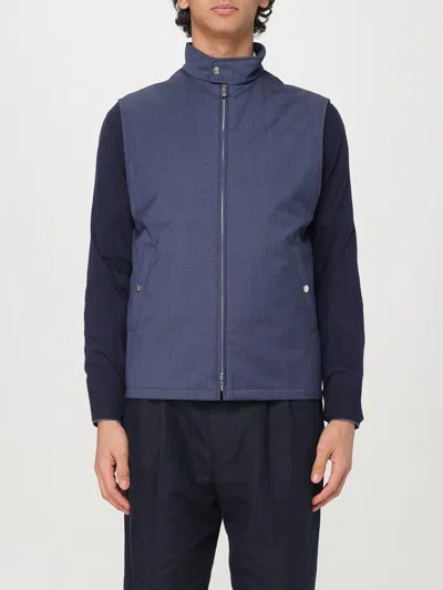 Brunello Cucinelli Suit Vest  Men Color Blue