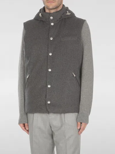 Brunello Cucinelli Weste  Herren Farbe Grau 1 In Grau 1