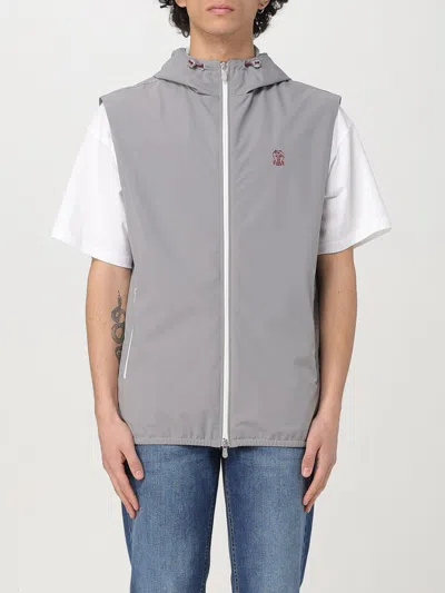 BRUNELLO CUCINELLI SUIT VEST BRUNELLO CUCINELLI MEN COLOR GREY,G50697020