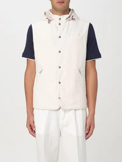 BRUNELLO CUCINELLI SUIT VEST BRUNELLO CUCINELLI MEN COLOR WHITE,G49968001