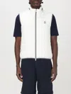 Brunello Cucinelli White Logo Windbreaker Vest In White