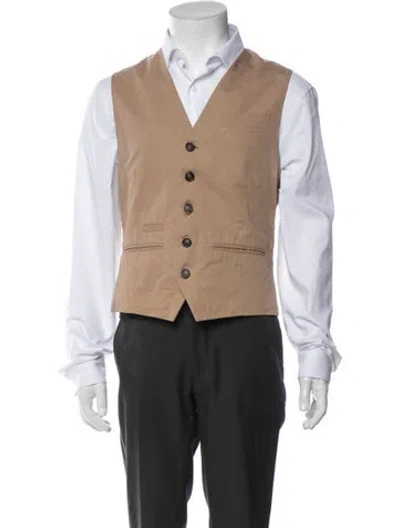 Pre-owned Brunello Cucinelli Suit Vest In Neutrals