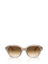 Brunello Cucinelli Gradient Pillow Sunglasses In Brown