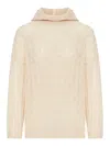 Brunello Cucinelli Cashmere Blend Hooded Sweater