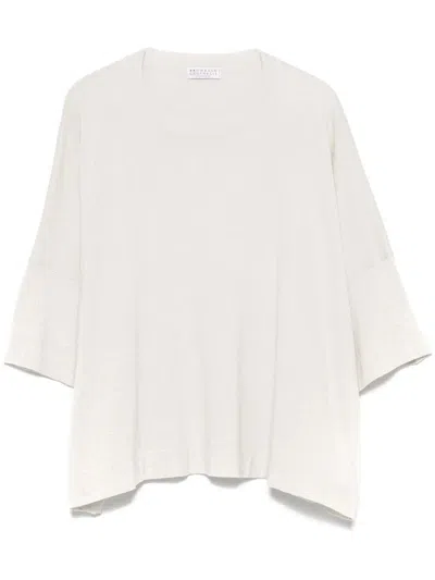 Brunello Cucinelli Sweater In Beige